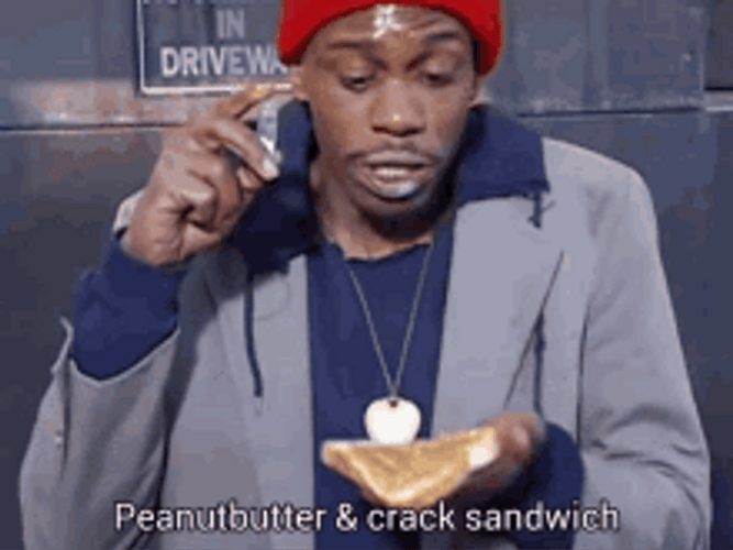 Peanut Butter and Crack Sandwich
