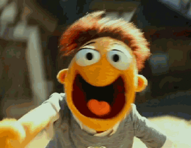Excited Muppet