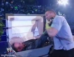 The Undertaker interrupts his funeral