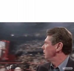 Vince McMahon turning around