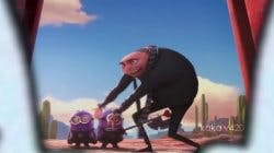 Gru being chased by AMOGUS