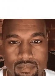Kanye West Staring