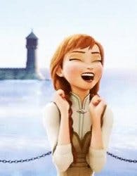 Anna Frozen Excited